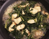 ほうれん草の卵とじ作り方3写真