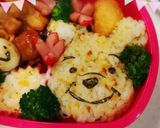キャラ弁 簡単 プーさん作り方3写真