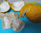 獅子柚子のピールは和菓子のようです作り方1写真