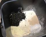 スリム食パン型☆ゴマ角食パン作り方1写真