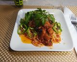 サバ缶のアラビアータ作り方10写真