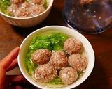 レンチン♪白菜と香味肉団子の中華スープ作り方51写真