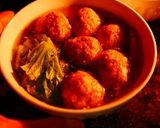 レンチン♪白菜と香味肉団子の中華スープ作り方52写真
