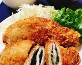 揚げずに簡単！大葉とチーズの挟み豚カツ作り方11写真