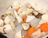 厚揚げと野菜の簡単煮物作り方2写真