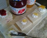 アオハタジャムでお手軽サンド♪作り方2写真