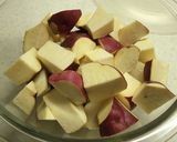 鯖缶と薩摩芋のパン粉なし焼きコロッケ作り方1写真