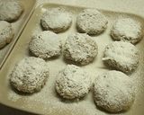 鯖缶と薩摩芋のパン粉なし焼きコロッケ作り方9写真