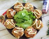 鯖缶と薩摩芋のパン粉なし焼きコロッケ作り方11写真