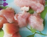 味付け1つ！むね肉とれんこんのコク旨炒め作り方2写真