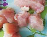 味付け1つ！むね肉とれんこんのコク旨炒め作り方2写真