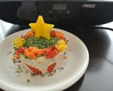 犬ちゃんヘルシー野菜のクリスマスケーキ♪作り方12写真