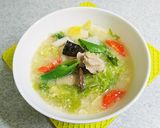 野菜と豆乳のMISOスープ作り方6写真