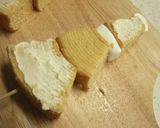 クリスマスに♪バウムサンタ　串ケーキ作り方6写真