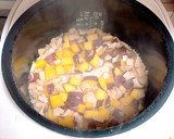さつまいもと鮭の簡単炊き込みご飯（3合）作り方5写真