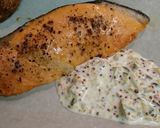 秋鮭焼タルタルソース風作り方4写真