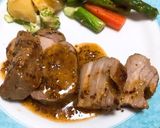 豚かたまり肉のハニーマスタードソース作り方5写真