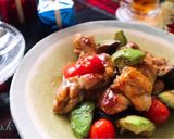 鶏肉とアボカドのさっぱり照り焼き♪作り方6写真