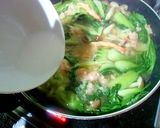 青梗菜のカニあんかけ作り方7写真