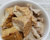 ☆あっという間の♪厚揚げと豚肉の煮物☆作り方4写真