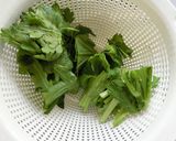 香り野菜とカニのおひたし作り方1写真