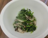 香り野菜とカニのおひたし作り方4写真