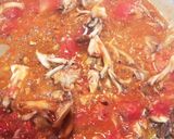 サバ缶☆サバと舞茸のパスタ☆トマトソース作り方5写真