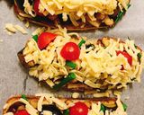 野菜スープでホワイトソース風タルティーヌ作り方5写真