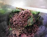 春菊の胡麻みそ和え作り方4写真