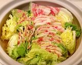 豚ばら肉と白菜のミルフィーユ鍋作り方1写真