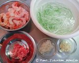 熱した油でジュッ♪　えびワンタン作り方1写真