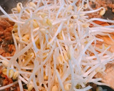 簡単！もやしとニラ、豚ミンチの旨辛炒め作り方3写真