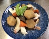 里芋とイカの煮物作り方6写真