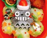 トトロ クリスマス キャラ弁作り方3写真