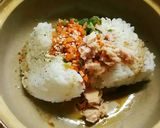 お一人様　レンチン　土鍋チャーハン作り方1写真