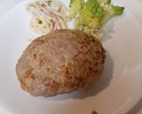 豚100％ふっくらしっとりハンバーグ作り方2写真