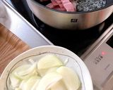 白菜とベーコンのクリームシチュー＋あさり作り方3写真