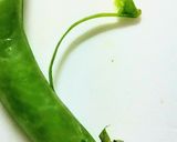 簡単なスナップエンドウのスジ取り作り方1写真