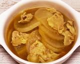 豚肉と大根のカレー味ミルフィーユ鍋♪作り方4写真