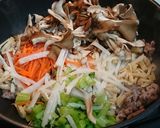 旨味たっぷり✨牛五目炊き込みご飯作り方3写真