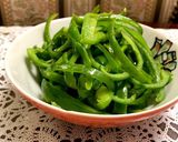 あと1品 野菜不足にピーマンのごま油炒め作り方3写真