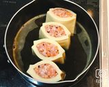 だし染み絶品！高野豆腐の肉詰め煮作り方8写真