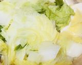 白菜鍋●白菜&豆腐と魚のあら鍋作り方4写真