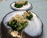 減塩・美味、お浸しにとろろ昆布作り方2写真