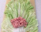 白菜と肉だけで!ロール白菜作り方5写真