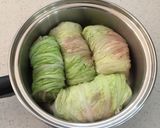 白菜と肉だけで!ロール白菜作り方6写真