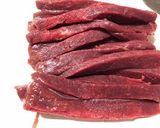 鹿肉のサイコロしっとりそぼろ煮作り方1写真
