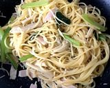 えのきとベーコンのワンポットパスタ♪作り方4写真