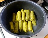 ぶどうの葉のごはん巻き作り方7写真