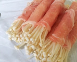 甘辛♡えのきの豚肉巻き作り方5写真